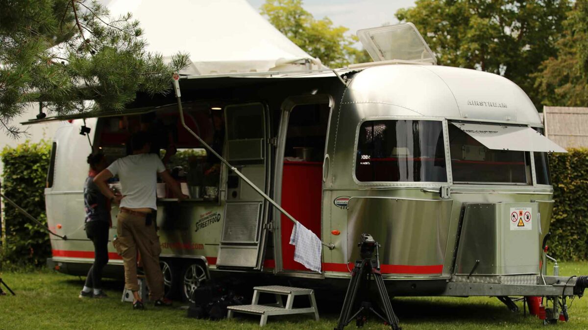 Der Airstream-Foodtrailer