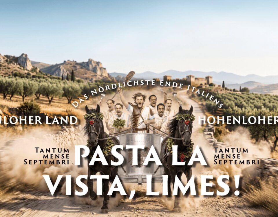 Pasta la vista, Limes: Römer im Hohenloher Land, Septemberkarte 2026