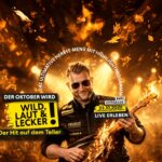 Der Oktober wird wild, laut und lecker: Toni Tänzer mit Gitarre, Herbstmenü mit Highlightprogramm und SWR1-Hitparade am 23.10.2026 im Ö-Center